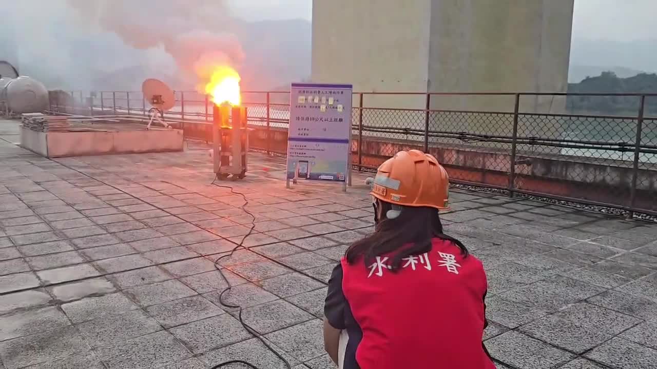 水利署抓緊鋒面尾巴4月7日曾文水庫施作人工增雨