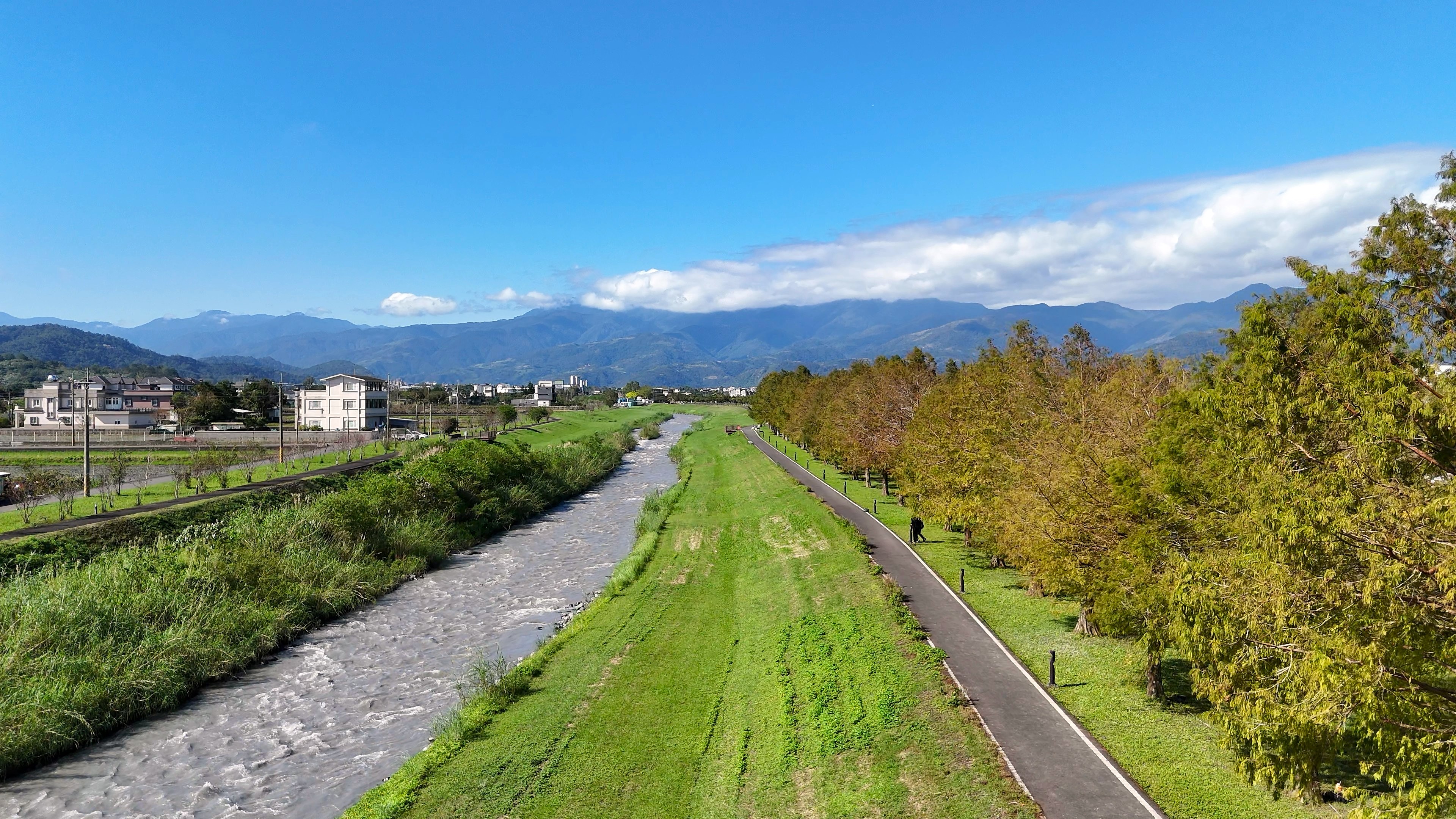 安農溪綠美化場域空拍