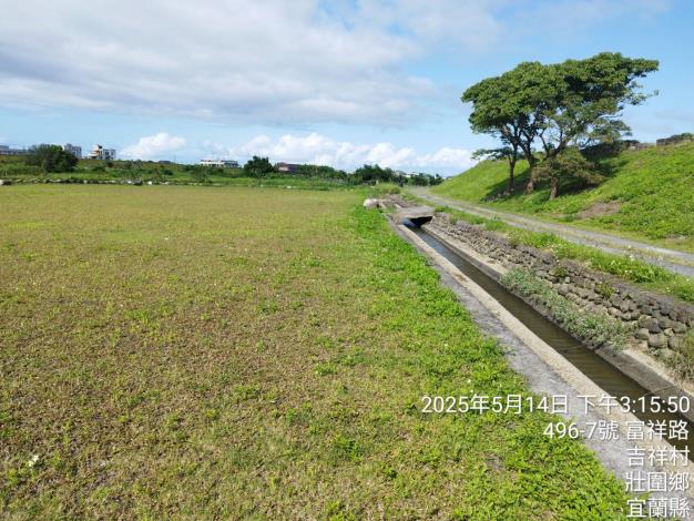 01_08_宜蘭河中央大橋右岸上游壯五一號抽水機至下游400m處間綠美化場地_高灘地