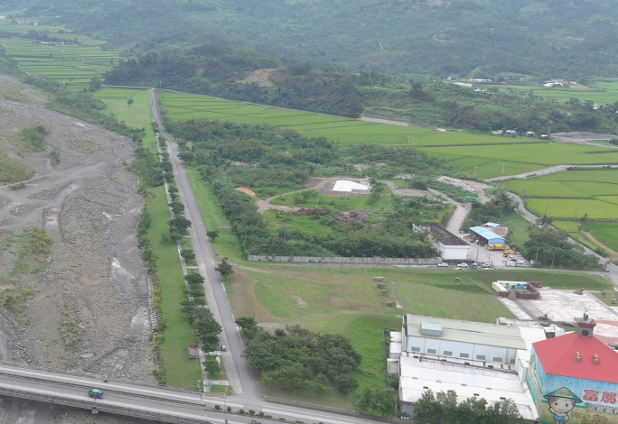 09_06_秀姑巒溪水系九岸溪羅山三號堤(斷04至斷06)環境營造綠美化場地_航照