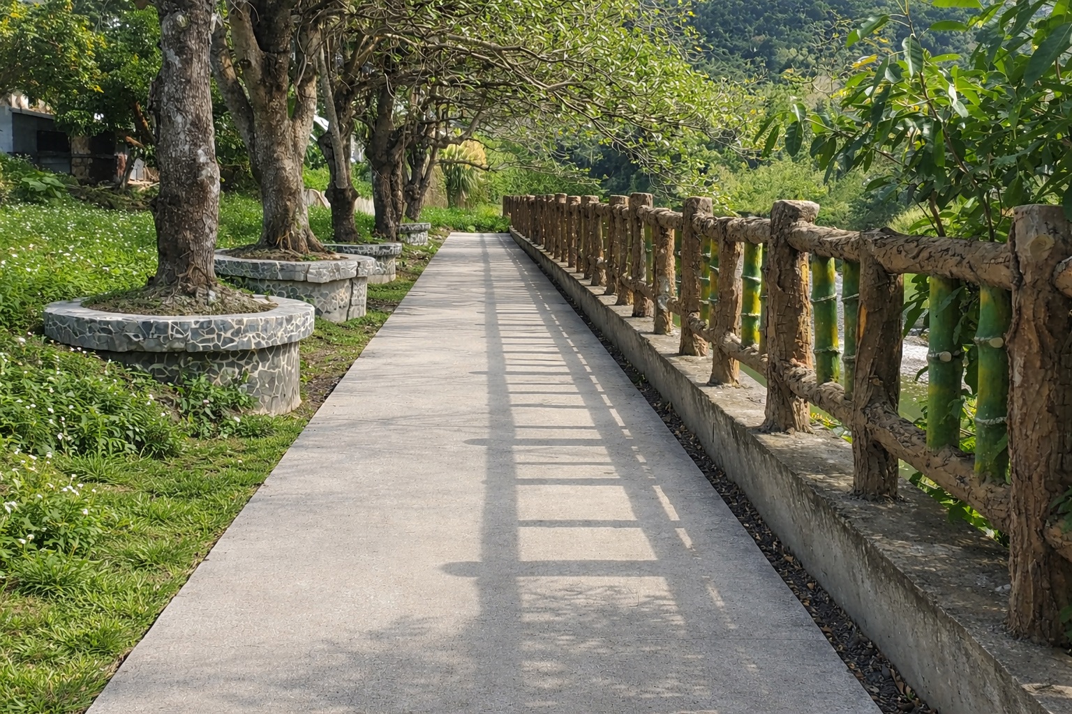 秀姑巒溪水系鱉溪池豐橋上游段步道
