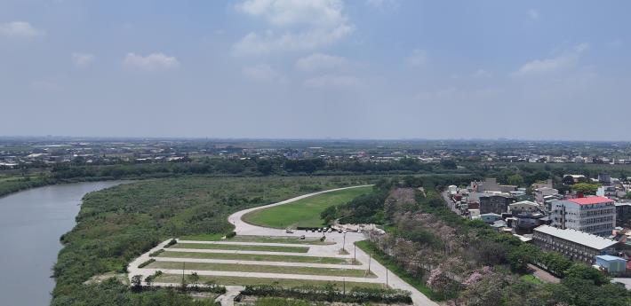 05_02_北港溪右岸北港大橋上下游高灘地綠美化_空拍圖