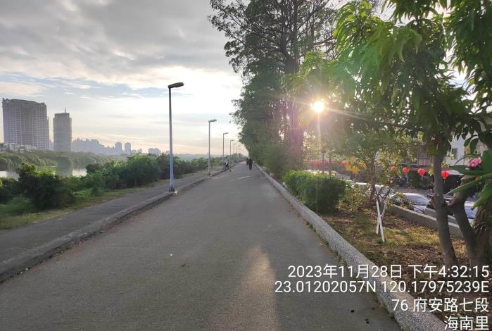 06_05_鹽水溪右岸溪心寮堤防(海南里範圍)堤防步道