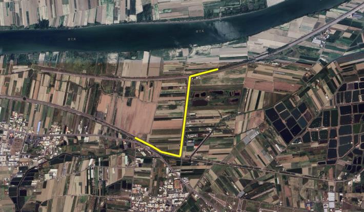 06_12_曾文溪海寮堤防(南興里範圍)轄管水岸土地_範圍