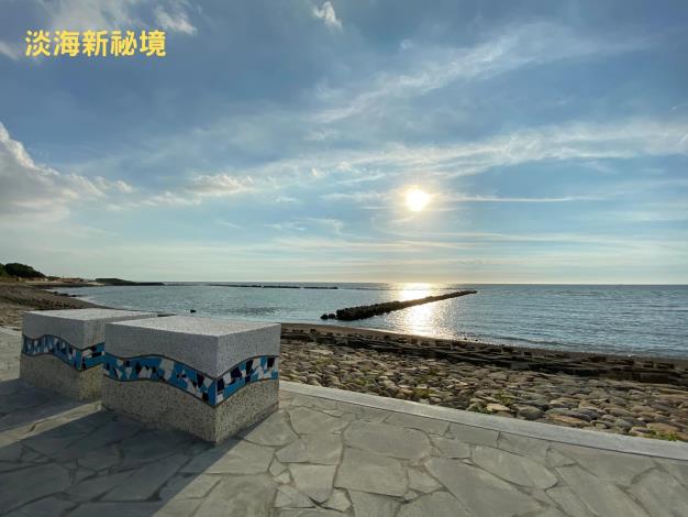 10_01_新埔海堤及大屯溪出口海岸夕陽照