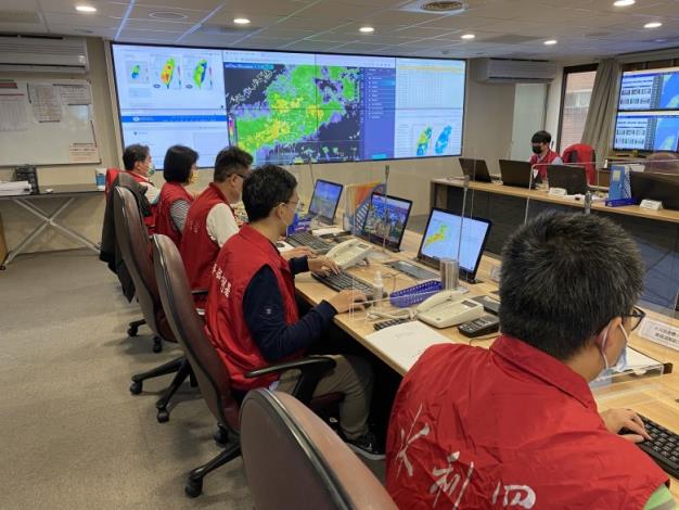 梅雨鋒面影響台灣 經濟部應變小組二級開設嚴密監控-2_圖示