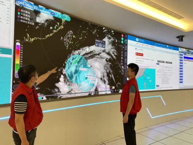 杜蘇芮海上颱風警報發布，經濟部應變小組開設二級嚴密掌控-1_圖示