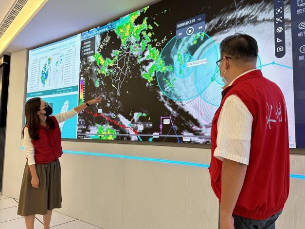 海葵海上颱風警報發布，經濟部應變小組無間斷持續二級開設嚴密掌控1_圖示