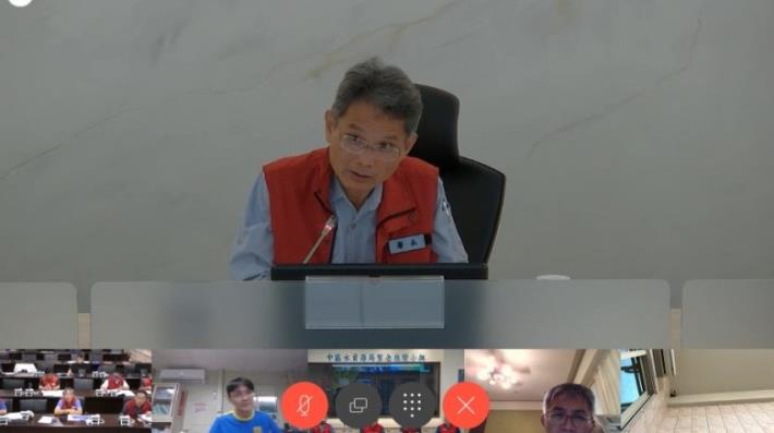 海葵颱風中心即將通過臺灣 水利署再次召開視訊會議嚴陣以待-賴署長主持視訊會議_0_圖示