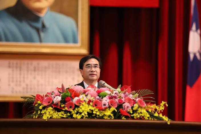 4經濟部水利署新任署長林元鵬布達及宣誓就職典禮致詞