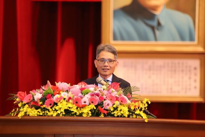 3經濟部水利署新任署長林元鵬布達及宣誓就職典禮-賴次長致詞