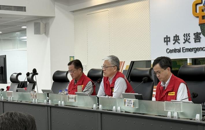 1中央應變中心盤點災情狀況 加強孤島之防災韌性，降低災害衝擊