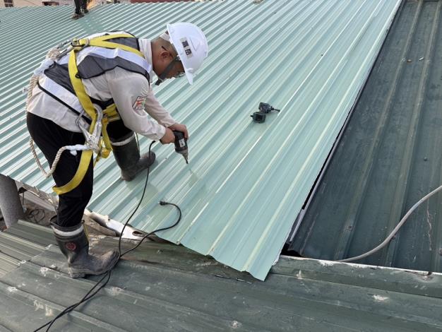 4柳營區修繕簽約達百戶以上 加速家園重建。