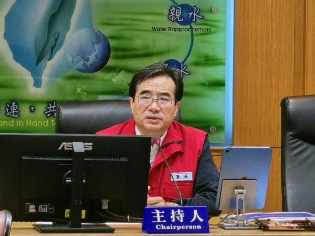 1.鳳凰颱風北轉接近臺灣水利署署長林元鵬今召開防汛整備視訊會議，督導各分署加強防颱整備