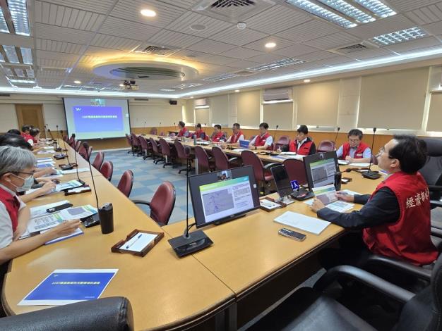 3.鳳凰颱風北轉接近臺灣　水利署召開防汛整備視訊會議超前部署加強防汛整備