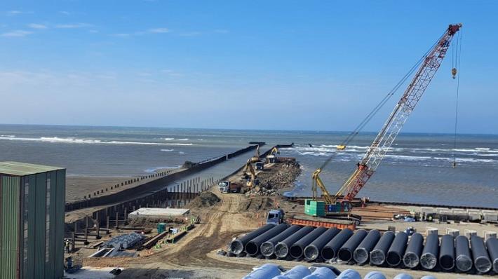 3持續建構穩定供水及韌性安全水環境，支持區域均衡與產業成長-新竹海淡-取排水工程