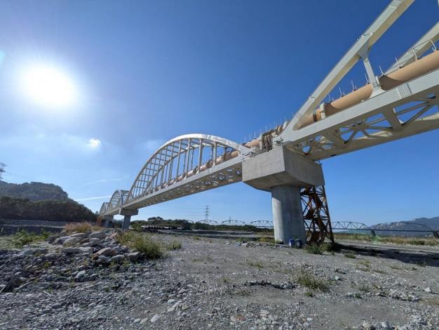 1持續建構穩定供水及韌性安全水環境，支持區域均衡與產業成長-大安大甲聯通管-大安溪水管橋