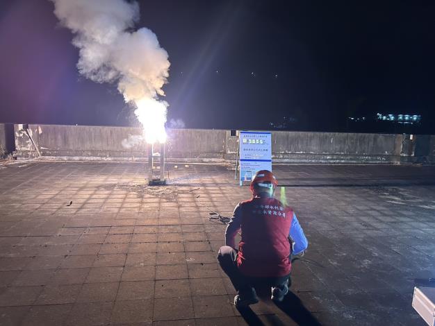 水利署2月26日晚間實施人工增雨-鯉魚潭水庫 