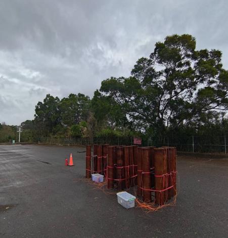 把握降雨契機　水利署持續辦理人工增雨作業-寶二水庫焰彈增雨