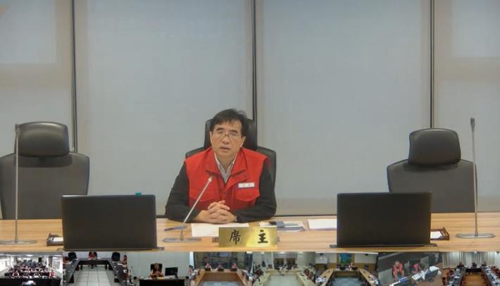 1.因應西南風增強及鋒面接近影響 經濟部9時二級開設-署長主持防汛會議
