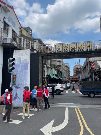 4.經濟部技監張廣智率水利署總工程司張庭華、第十河川分署分署長陳健豐及防災組抽查大臺北防洪 做好北北基防颱整備