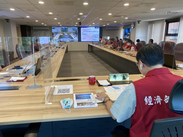 水利署召開防汛視訊會議  嚴加防範璨樹颱風_圖示