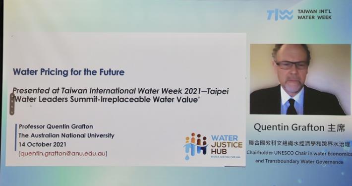 Dr. Quentin Grafton, Chairman of UNESCO's Water Economics and Transboundary Water Governance_Icon