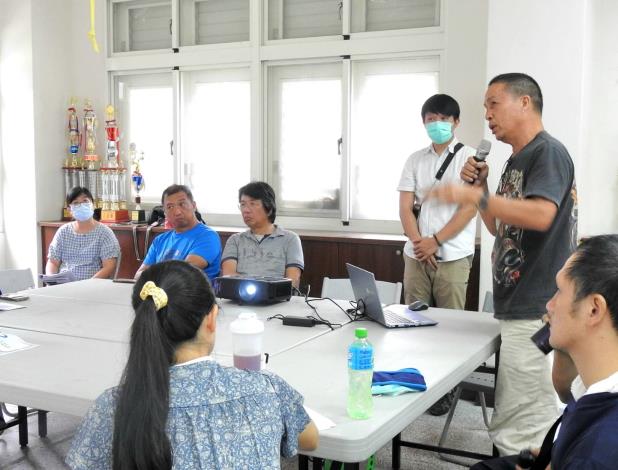 宜蘭縣南澳鄉民代表會劉燈煌代表分享針對和平溪的在地觀察及部落的期待