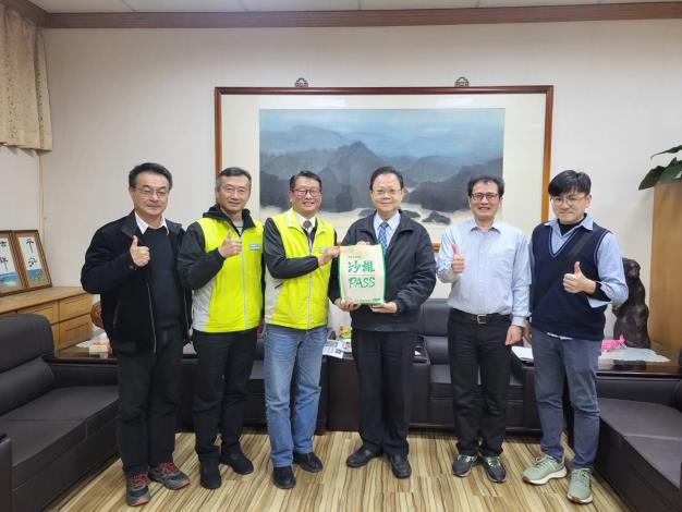 拜會南投地檢郭景東檢察長