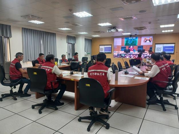 水利署防汛整備視訊會議