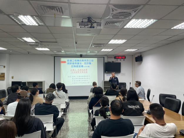 李宗恩分署長說明透過廉能宣導讓疏濬工程更透明化_0