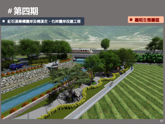 37第四期鐵稻生態園區模擬圖