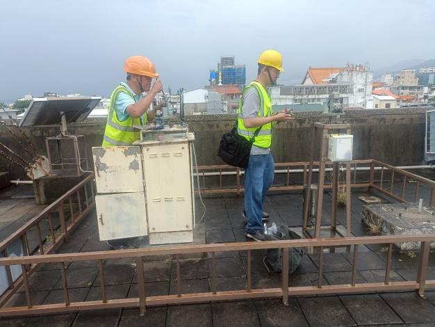 Hydrological instruments were confirmed to be normal before Typhoon Ragasa Typhoon_0