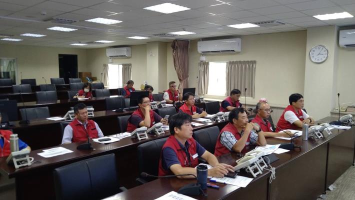 The Water Resources Agency held a flood control preparedness and response video conference this afternoon