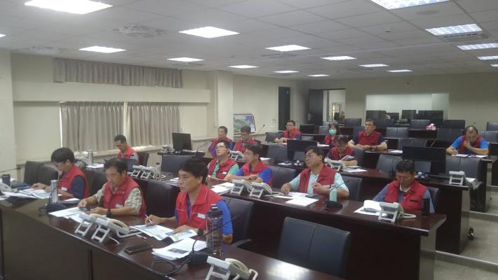 The Water Resources Agency held a flood control preparedness video conference this morning (17th)