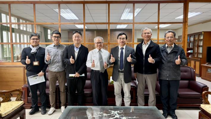 拜會花蓮高分檢-洪培根檢察長(左四)