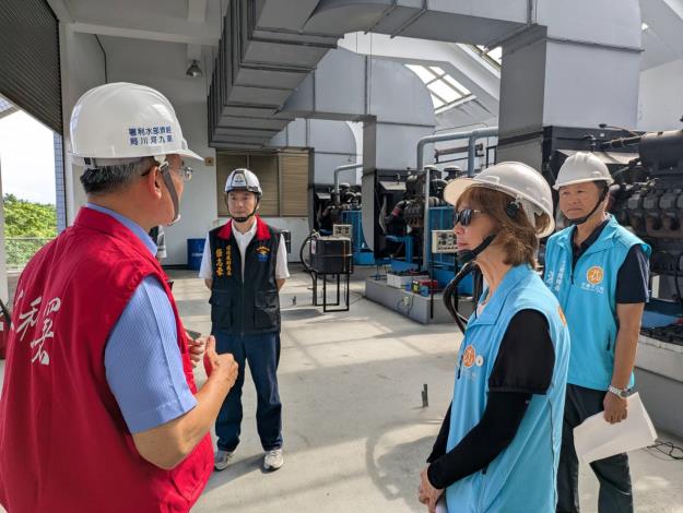 視察花蓮市公所抽水站3