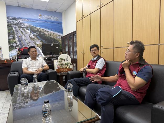 九河分署與花蓮縣政府加強橫向聯繫