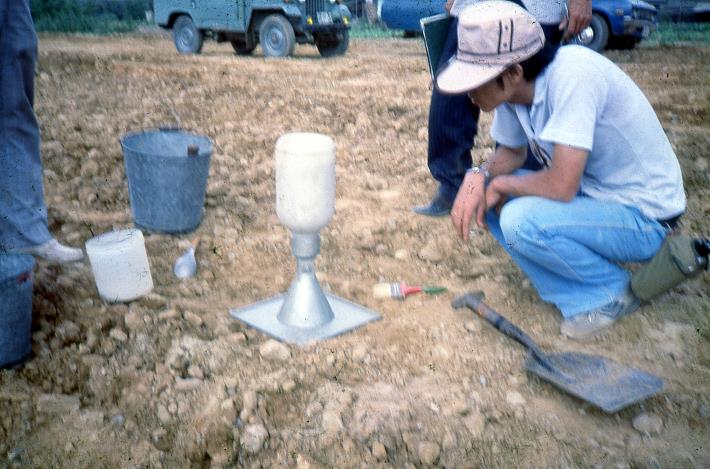 41-土壤試驗．填土壓密試驗-72年6月攝_圖示