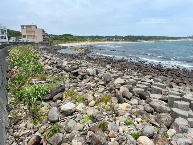 113年6月15日防汛志工協助海堤淨灘_圖示