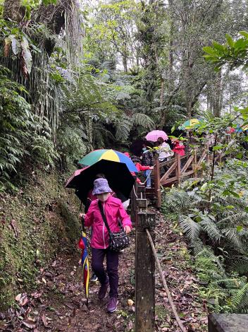 徜徉在優美的金瓜寮溪步道聽取精彩的生態解說1_圖示