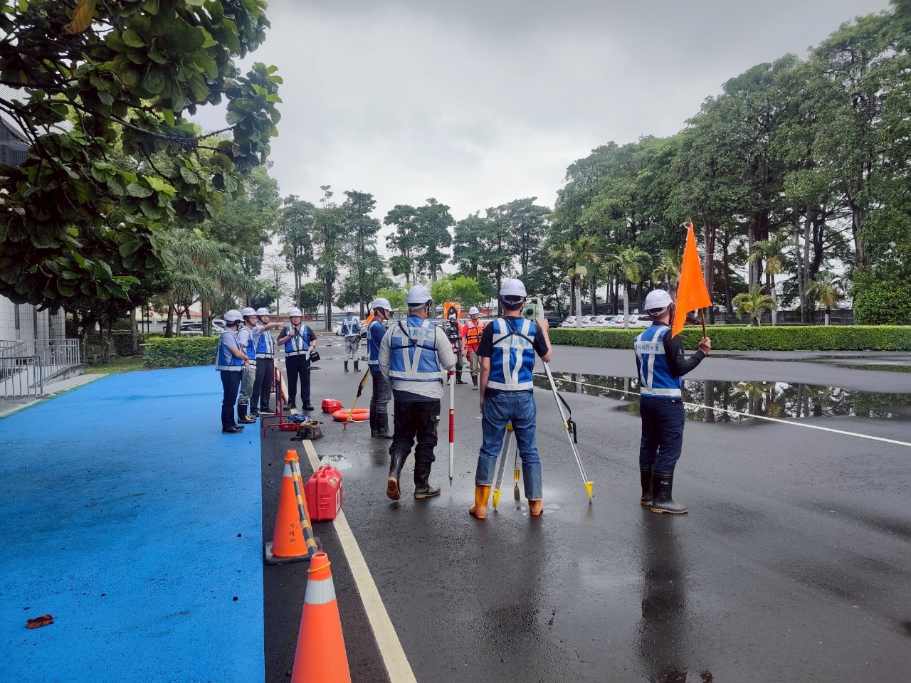 照片3 河海外業隊職安防護安全宣導