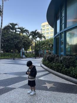 香港迪士尼度假區好萊塢酒店一隅