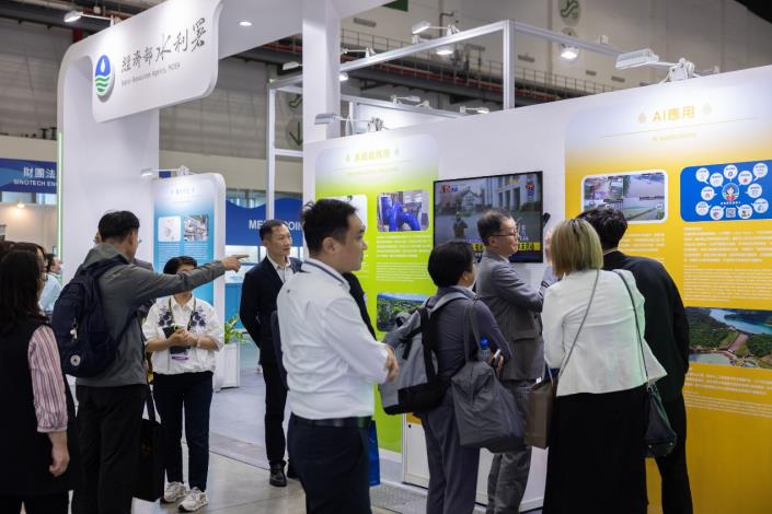 水利署主題館訪客洽詢熱絡