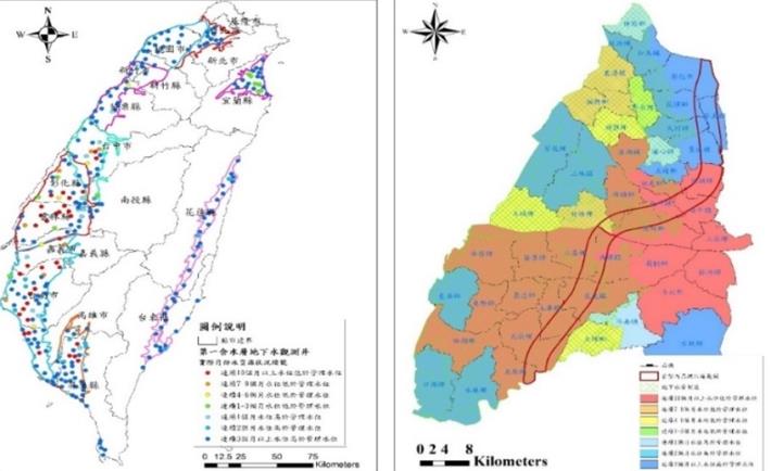 圖3地下水水文情勢分析相關圖資_圖示