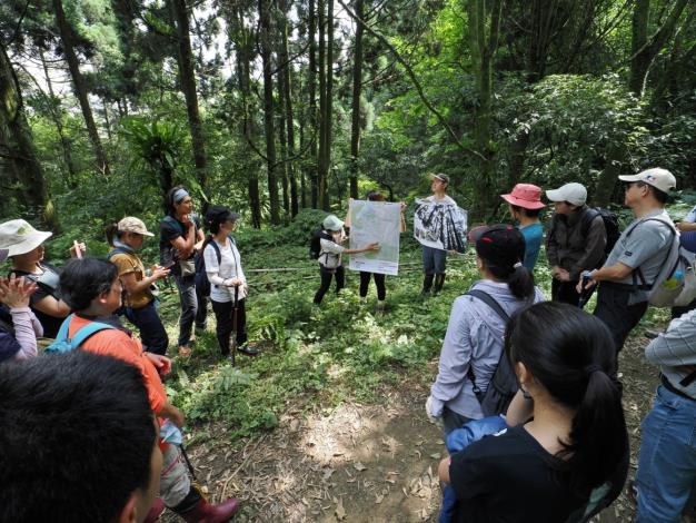 ▲ 烏來地區水文情資、森林裡的生態學及烏來大桶山植物林相介紹_圖示