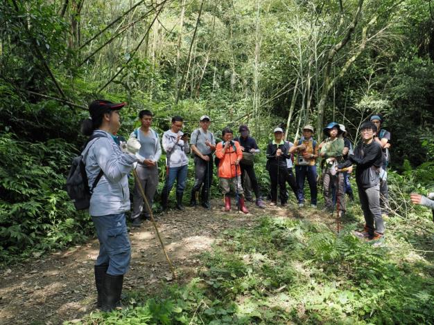 ▲烏來地區水文情資、森林裡的生態學及烏來大桶山植物林相介紹_圖示