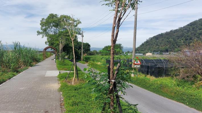堤防構造物綠化