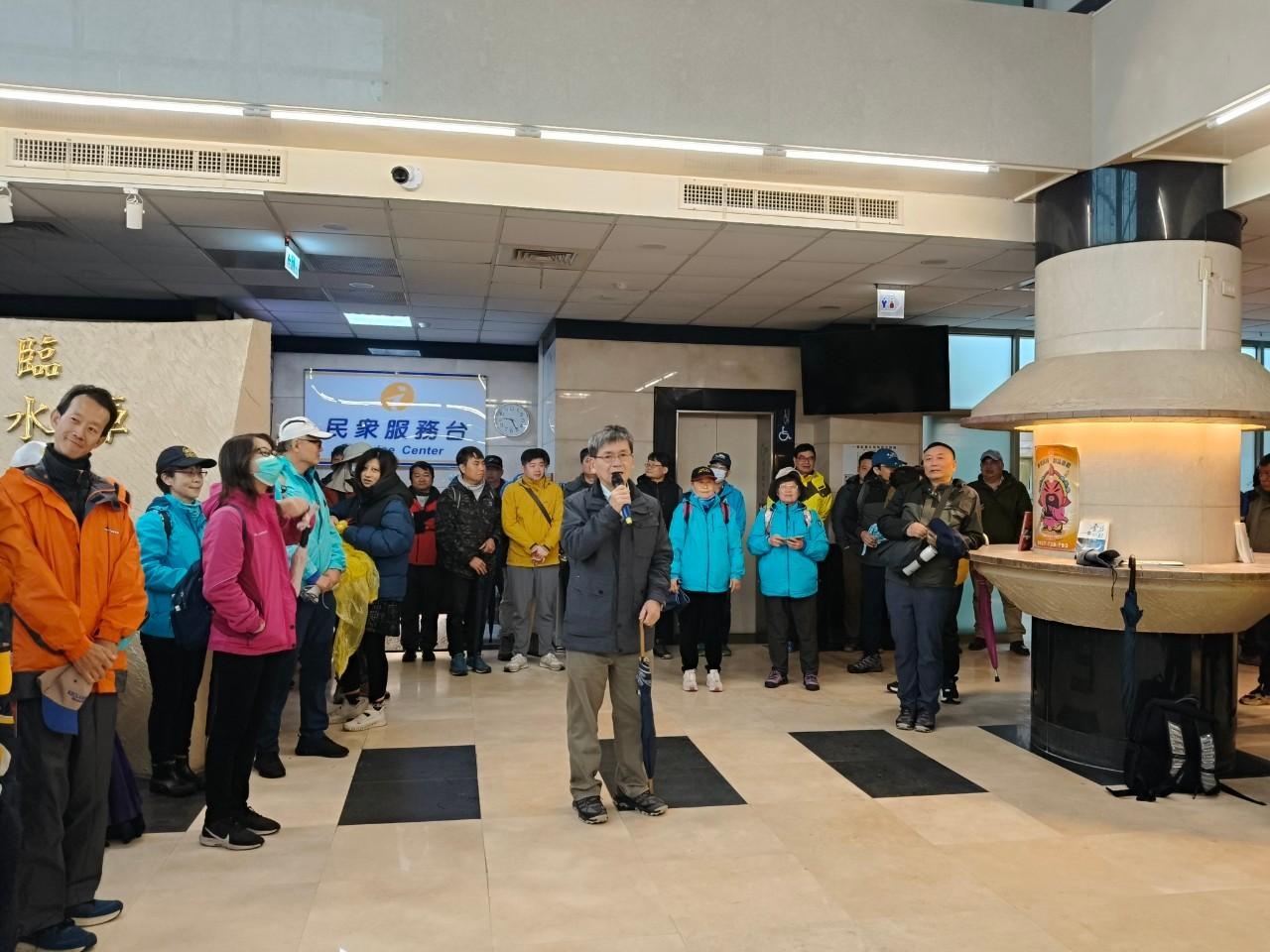 北水分署分署長新春慰勉及行前士氣激勵