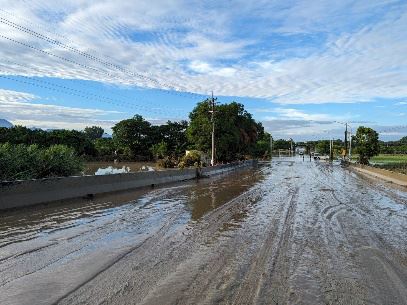 112年0910豪雨事件中和排水一積淹水情形